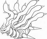Pokemon Coloring Giratina Pages Legendary Rare Kyogre Rayquaza Arbok Groudon Coloring4free Palkia Electricity Dialga Print Drawing Printable Coloriage Color Getcolorings sketch template