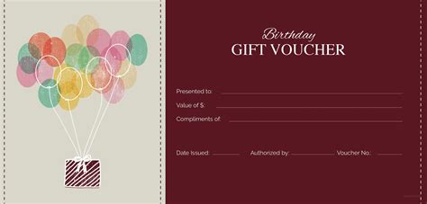 birthday voucher template  psd illustrator word pages publisher