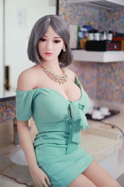Grey Short Hair White Skin Huge Breast Love Sex Doll