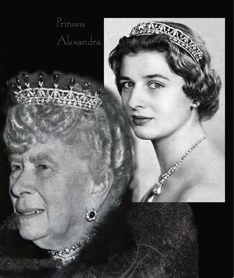 photo  queen elizabeth   mother  queen  england wearing tiaras