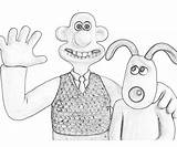 Coloring Pages Gromit Wallace Shaun Sheep Getdrawings sketch template