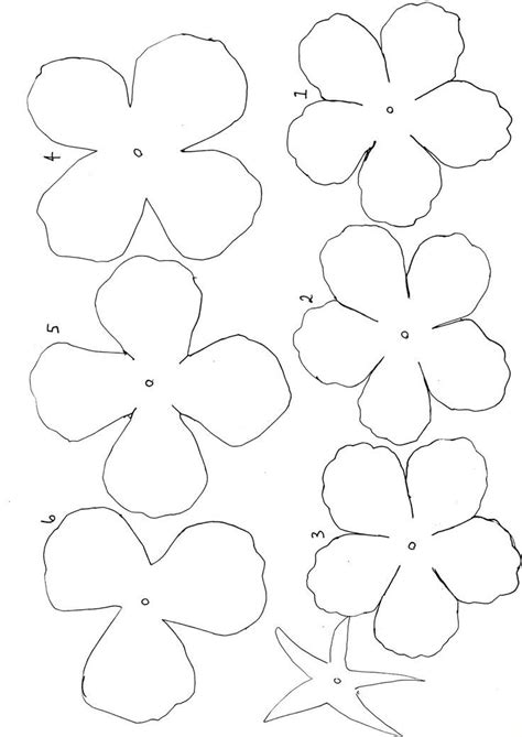 image result   paper gardenia template paper flower patterns