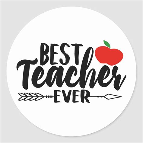 teacher  words sticker zazzle  teacher