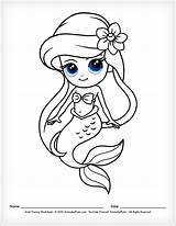 Mermaid Little Ariel Cute Draw Drawings Easy Cartoon Drawing Visit Mer Sketch sketch template