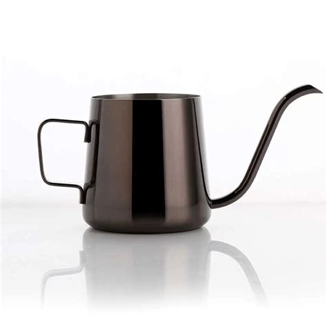 mlml stainless steel coffee pot teapot drip long spout kettle cup gooseneck spout long