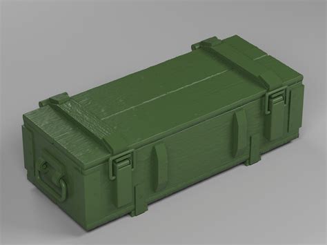 ammunition box downloadable  printing file rhino dioramas