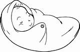 Coloring Baby Pages Sleeping Boy Kids Printable Cartoon Boys Wecoloringpage Swaddled Cute Sheets Bestcoloringpagesforkids Shower Coloringpages Choose Board sketch template
