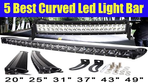 top  curved led light bar collection  curved led light bar review youtube