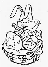 Colorear Para Easter Coloring Pascua Canasta Dibujos Conejo Dibujo Drawings Bunny Una Imageslist Goku Rabbit Basket Middle Inside Drawing sketch template