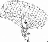 Fallschirmspringer Weite Malvorlage Titel sketch template