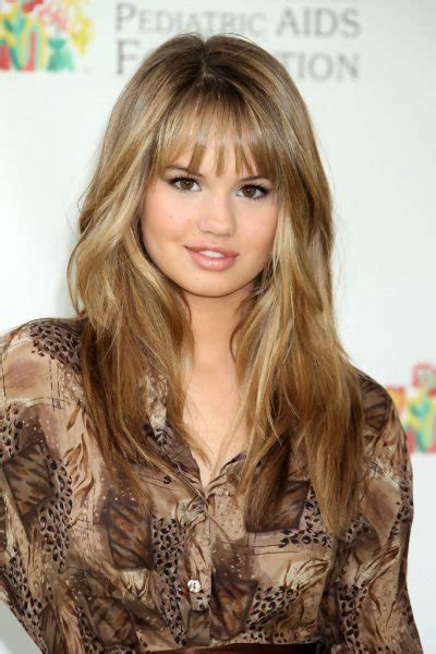 debby ryan layered hairstyle casual everyday