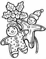 Ausmalbild Lebkuchenmann Jengibre Biscotti Ausdrucken Gingerbread sketch template