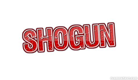 shogun logo   design tool  flaming text