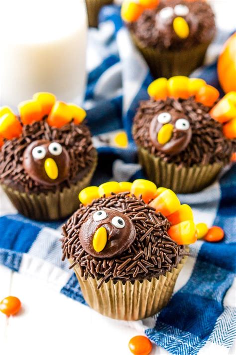 turkey cupcakes recipe and tutorial sugar and soul co