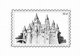 Francobollo Postzegel Kleurplaat Briefmarke Malvorlage Timbre Sello Stampare Schulbilder Educolor Herunterladen Téléchargez sketch template