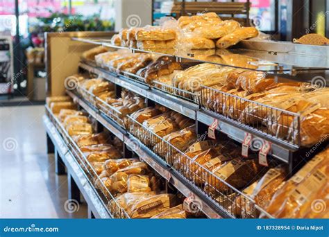 bread  bread aisle  coles supermarket editorial stock image image  marketing