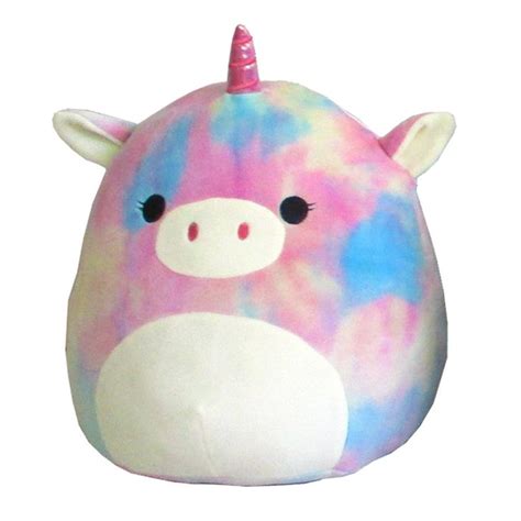 squishmallow rainbow unicorn   rainbow unicorn animal pillows