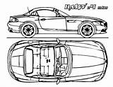 Bmw Car Coloring Concept Pages sketch template