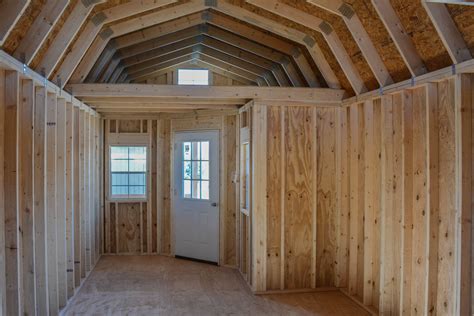 New Building 12’x32′ Wrap Around Porch Lofted Barn Cabin