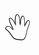 Hand Printable Handprint Clip Clipart Coloring Outline Hands Kids Footprint Pattern Template Child Cliparts Clipartpanda Popular Presentations Projects Attribution Use sketch template