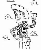 Woody Sherif Coloringhome Bullseye Coloriages Jessie sketch template