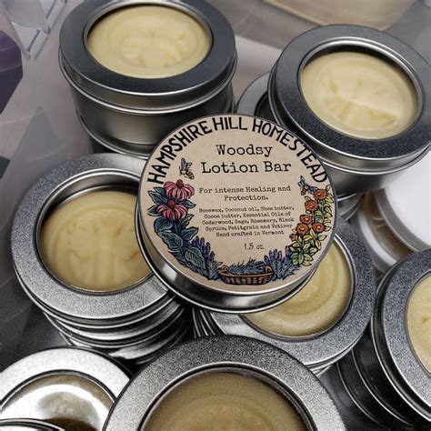 solid lotion bars hampshire hill homestead