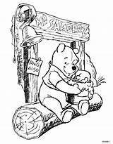 Ws Geocities Coloring Pages Hosted Winnie Pooh sketch template