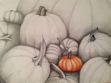 fall drawing ideas  inspire   season fall drawings pumpkin