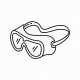Goggles Iconfinder Diode Lasers Suggest Vlt Argon sketch template