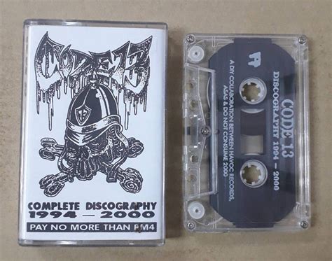 code  complete discography   cassette discogs