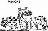 Minions Minion Coloring Pages Movie Kevin Bob Color Printable Cute Characters Clipart Online Wecoloringpage Popular Visit Adult Disney Adults Boys sketch template