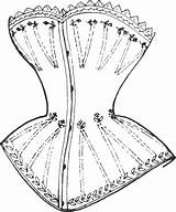 Victorian Shape Hourglass Magics Sewing Differenze Poi Disegnato Queste Sullo Corsetto Oltre sketch template