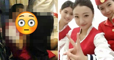 Chinese Flight Attendant Discovered Performing Oral On Man