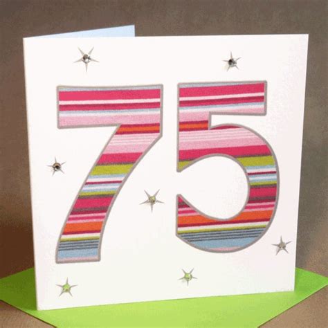 birthday card jewelled etsy