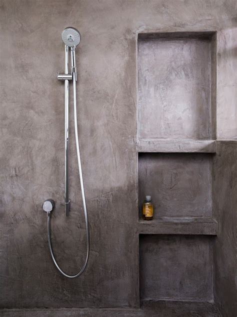 Image Result For Concrete Shower Walls Concrete Shower Bathroom