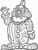 Coloriage Clowns Rodeo Coloringhome sketch template