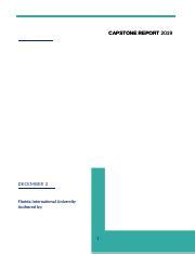 capstone report   docx capstone report  december