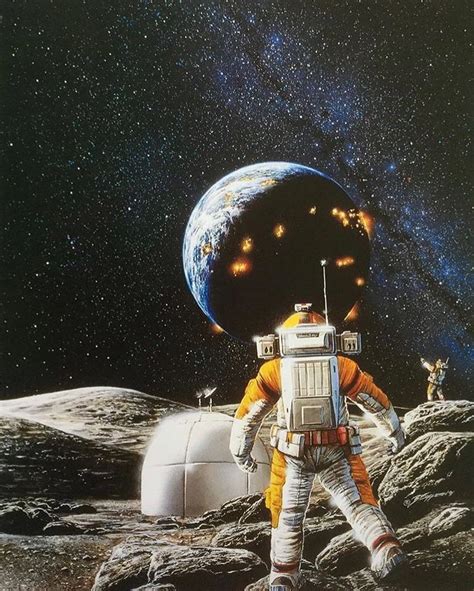 retro vintage sci fi art sci fi 40s 50s 60s magazine space universe