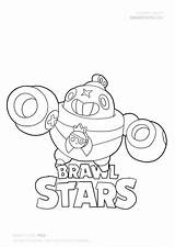 Brawl Fortnite Stars Värityskuvat Coloring Pages Tick Star Draw Brawlstars Choose Board Twitter sketch template