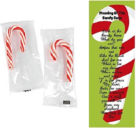Meaning Of The Candy Cane Bookmarks With Mini Candy Canes Religious Ch