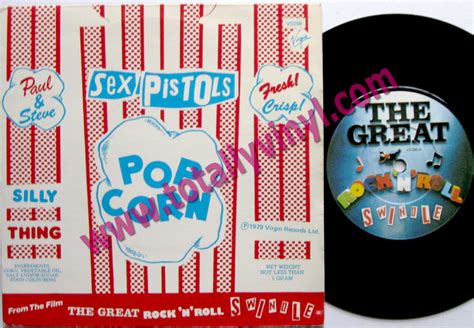 Totally Vinyl Records Sex Pistols Silly Thing 7 Inch Picture Cover