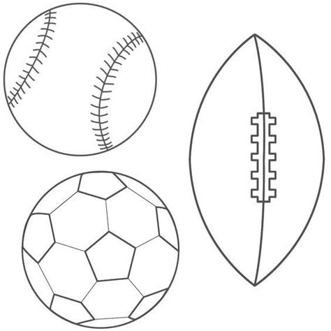 sports templates coloring pages basic patternstemplates
