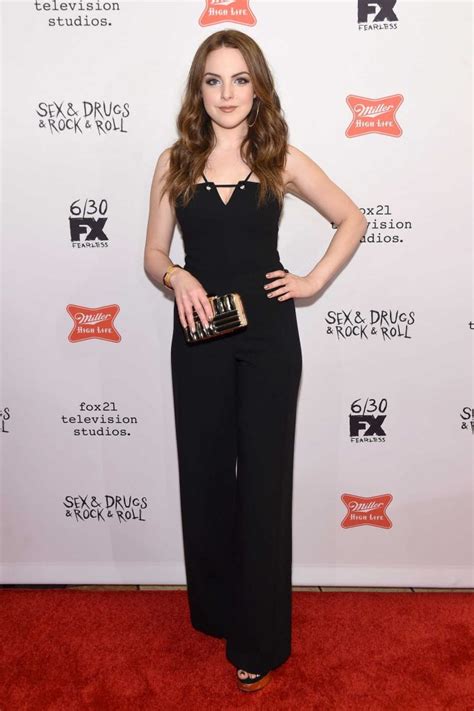 Elizabeth Gillies At The Sex And Drugs And Rock And Roll Season 2