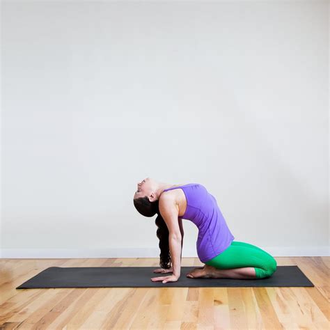 yoga sequence for stress popsugar fitness
