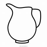 Coloring Pitcher Water Template sketch template