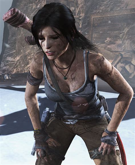 Lara Croft Tomb Raider 2013 Reboot Late Game Profile