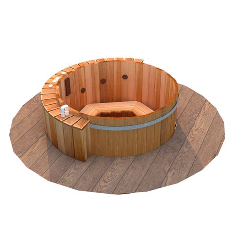 Northern Lights Classic Wooden Hot Tub 6 Person Ht6r