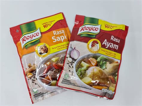 royco rasa sapi ayam beef  chicken flavour royco broth  toko indonesia