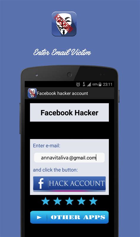 apk de hacker facebook password prank  android
