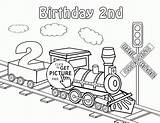 Birthday Coloring Pages Train Happy Card Printable 2nd Kids Drawing Cards Csx Wuppsy Getdrawings Trains Line Holiday Transportation Printables Getcolorings sketch template